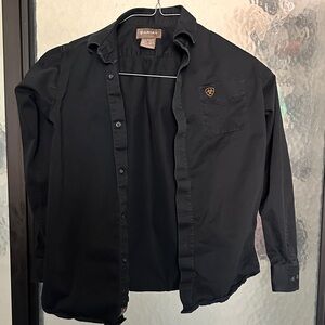 Ariat Black Long Sleeve Shirt